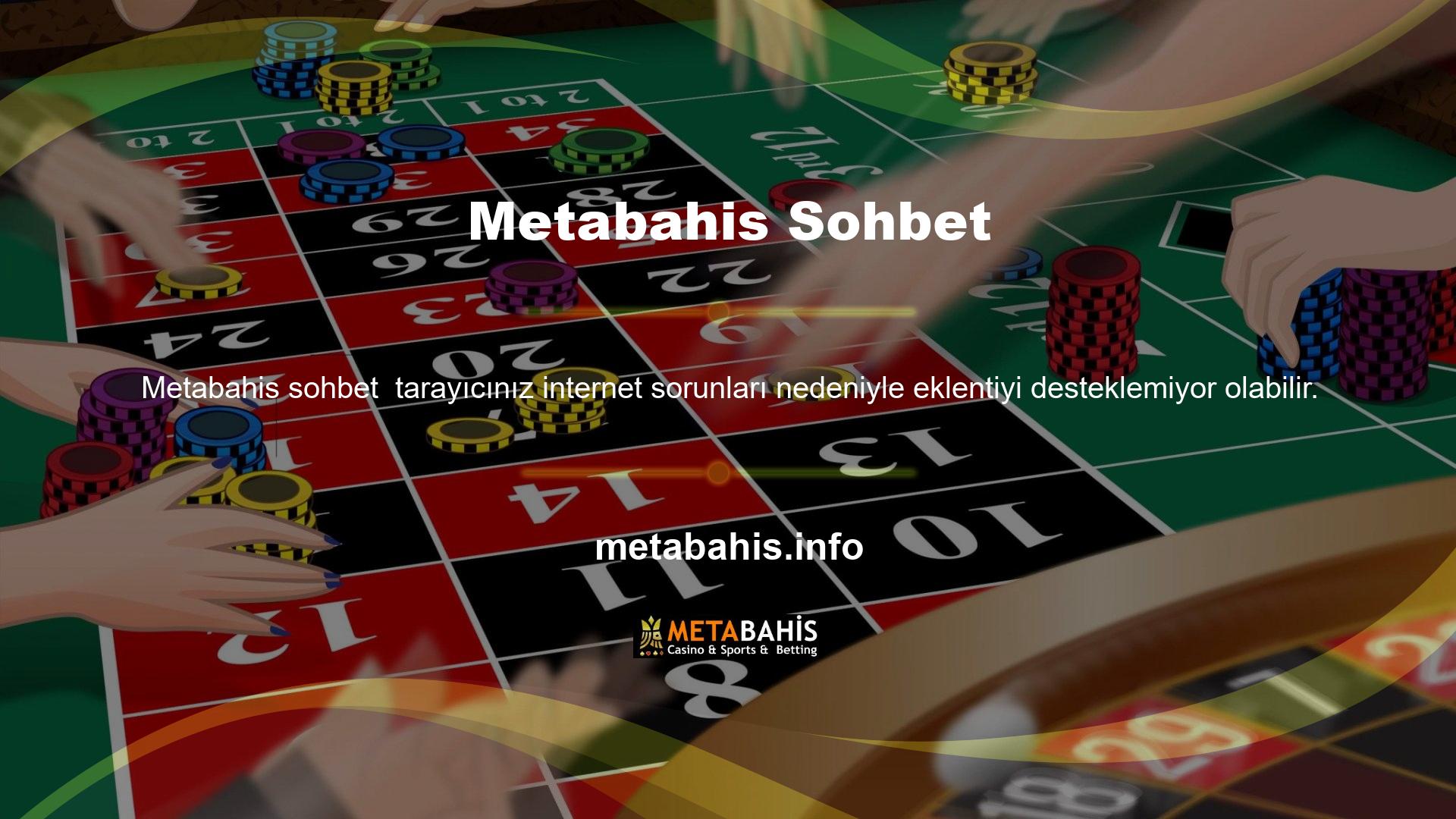 Bu olay son derece nadirdir ve yalnızca casino oynama yetkisi olmayan Metabahis web sitelerinde gerçekleşir
