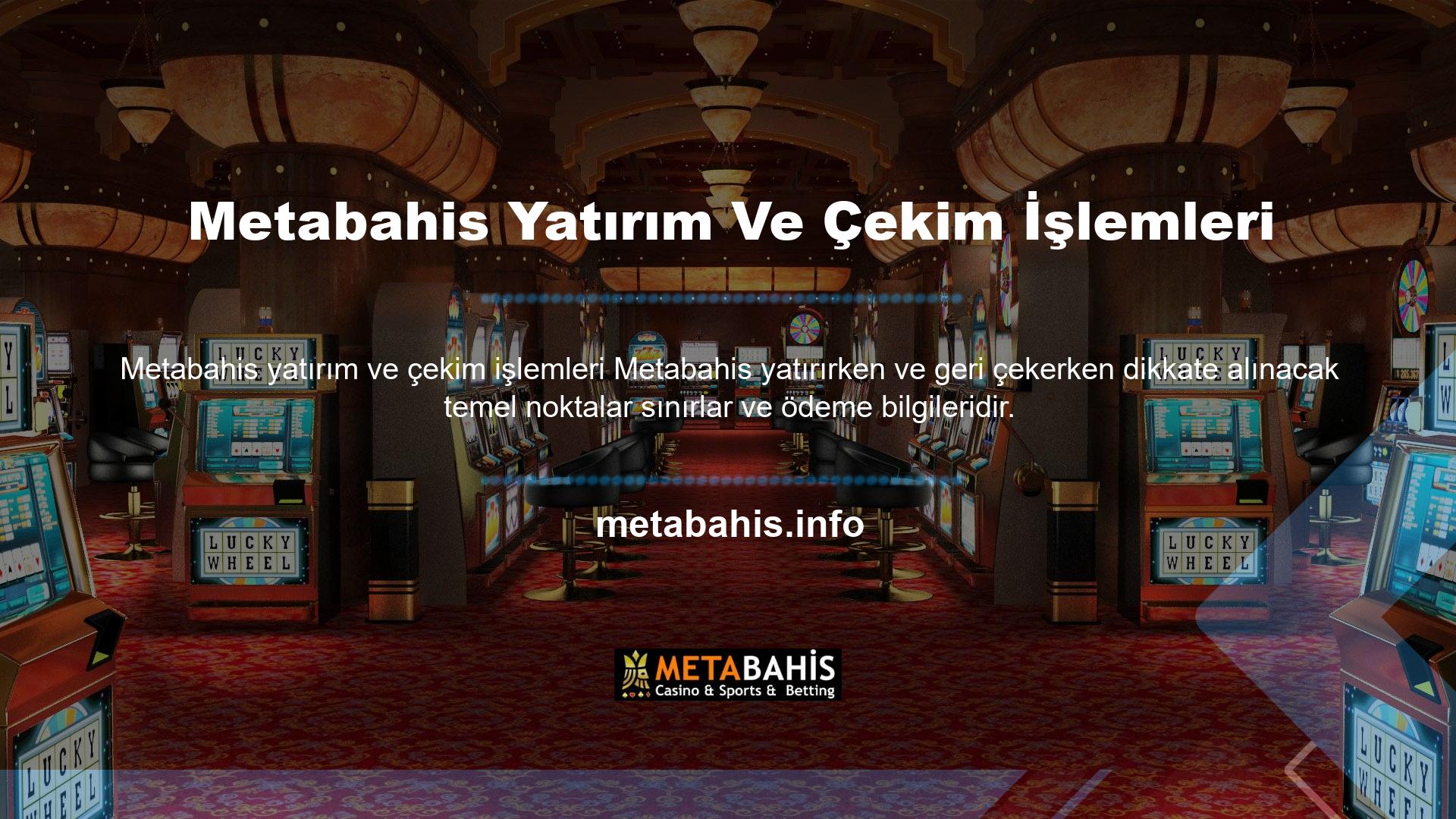 Tüm operasyonlar mümkün olan en kısa sürede Metabahis tamamlandı